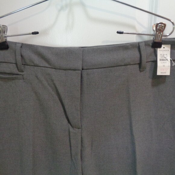 NWT Talbots Curvy Gray Career Pants Dress Slacks - Picture 2 of 9